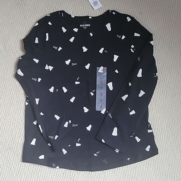 Girls Old Navy Long Sleeve Ghost Shirt Medium (8) - Picture 1 of 6